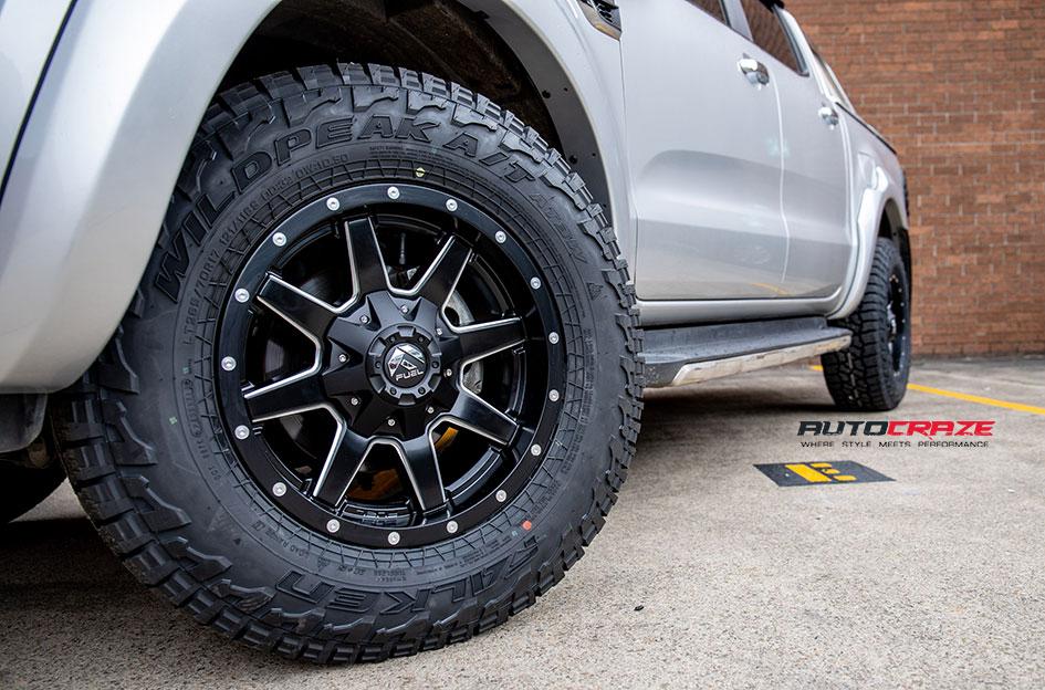 FORD RANGER MAVERICK GLOSS BLACK MILLED ACCENTS